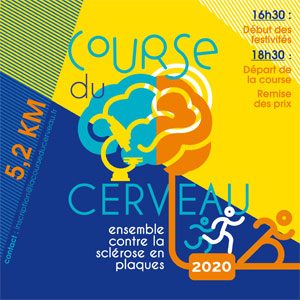 La course du cerveau - ensemble contre la Sclérose en Plaques