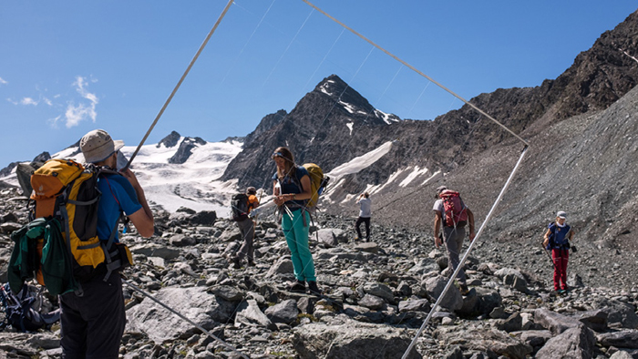Suivi scientifique de la végétation en bordure de glacier dans le Massif de la Varoise en juillet 2019