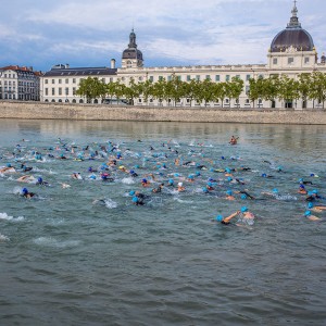 Épreuve de natation en eau libre