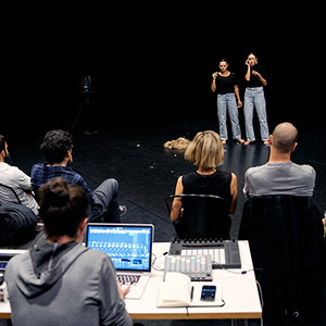 Sortie de résidence au NTH8 - Chandra Grangean et Lise Messina, Collectif Les Idoles / Photo : Romain Tissot - Maison de la Danse