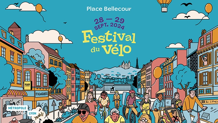 Affiche Festival du vélo