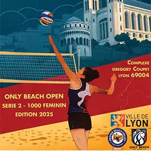 tournoi national de beach-volley féminin