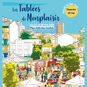 Les tablées de Monplaisir - 17 et 18 mai 2025