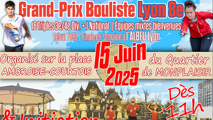 Grand-Prix Bouliste Lyon 8