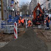 Travaux avenue des Frères Lumière