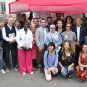 Photo de groupe du lancement de la caisse de l'alimentation en septembre 2024
